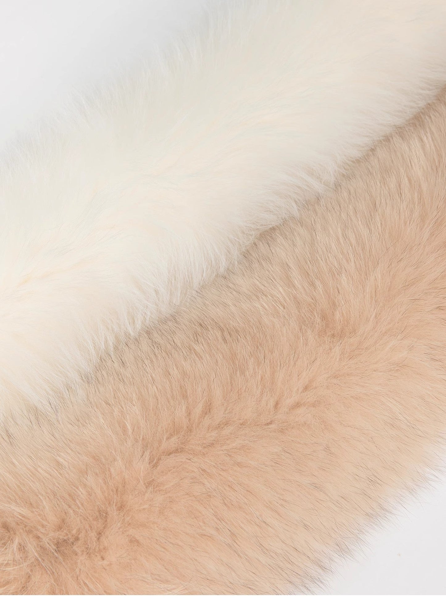 Fox Fur Double-Sided Fur Scarf