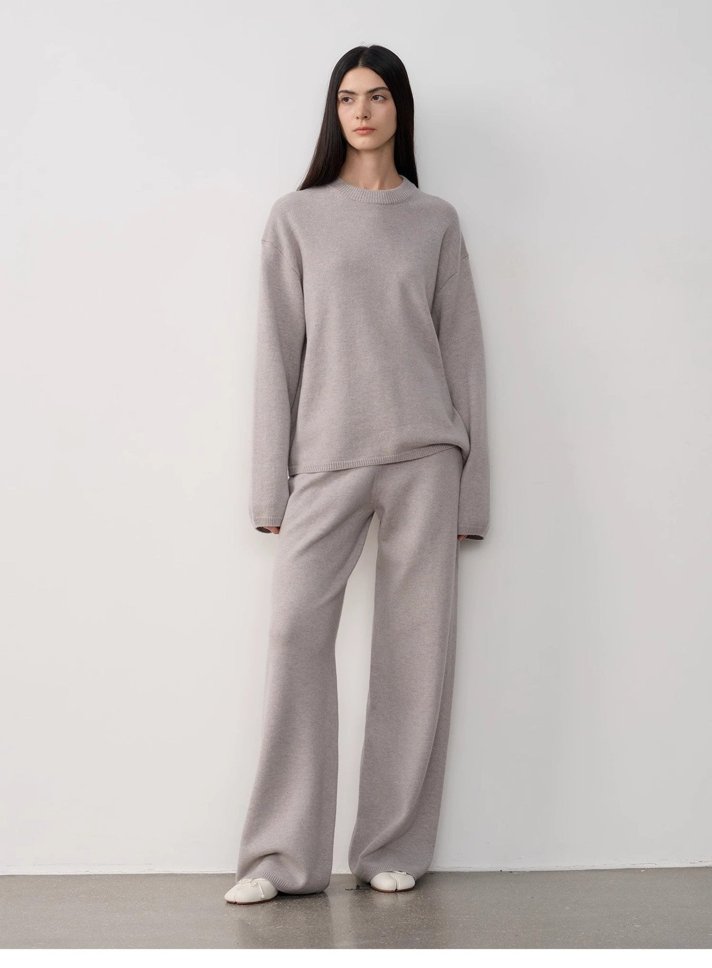 Fall Winter Merino Wool Knit Outfit