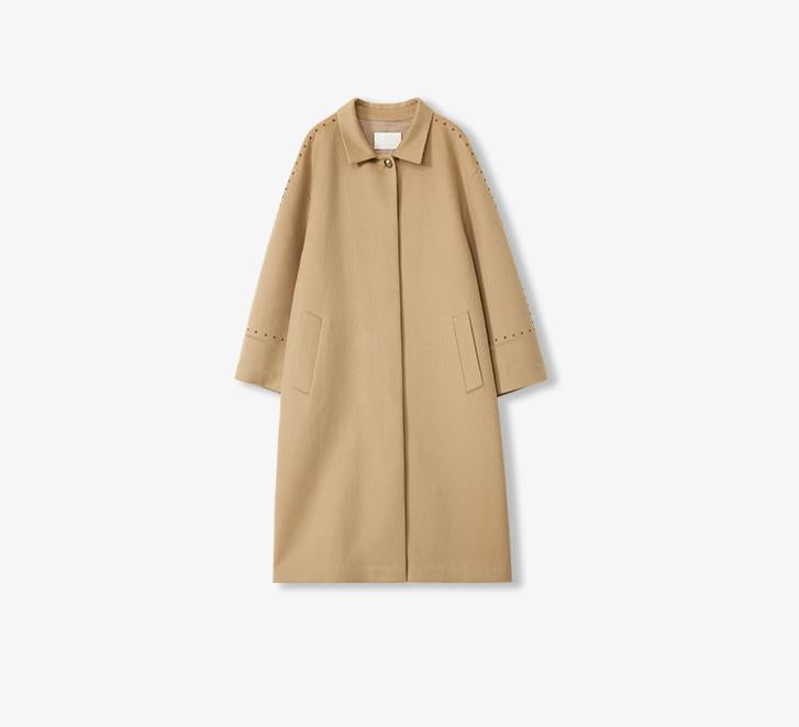 Wool Coat Women's Autumn and Winter Coat