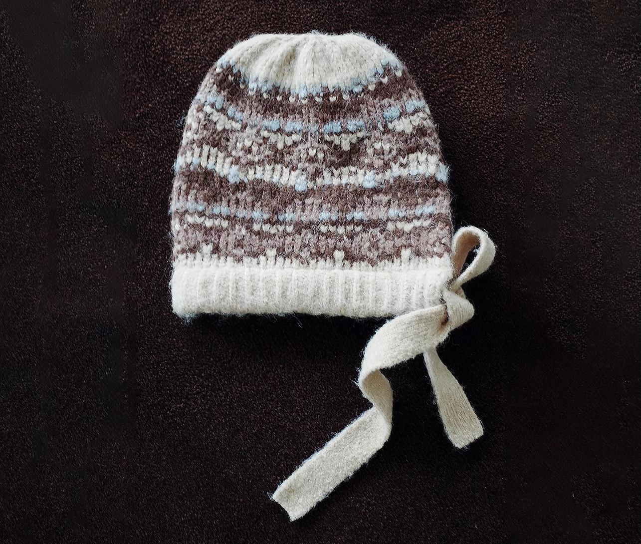 Autumn and Winter Jacquard Knitted Hat Atmospheric Woolen Hat