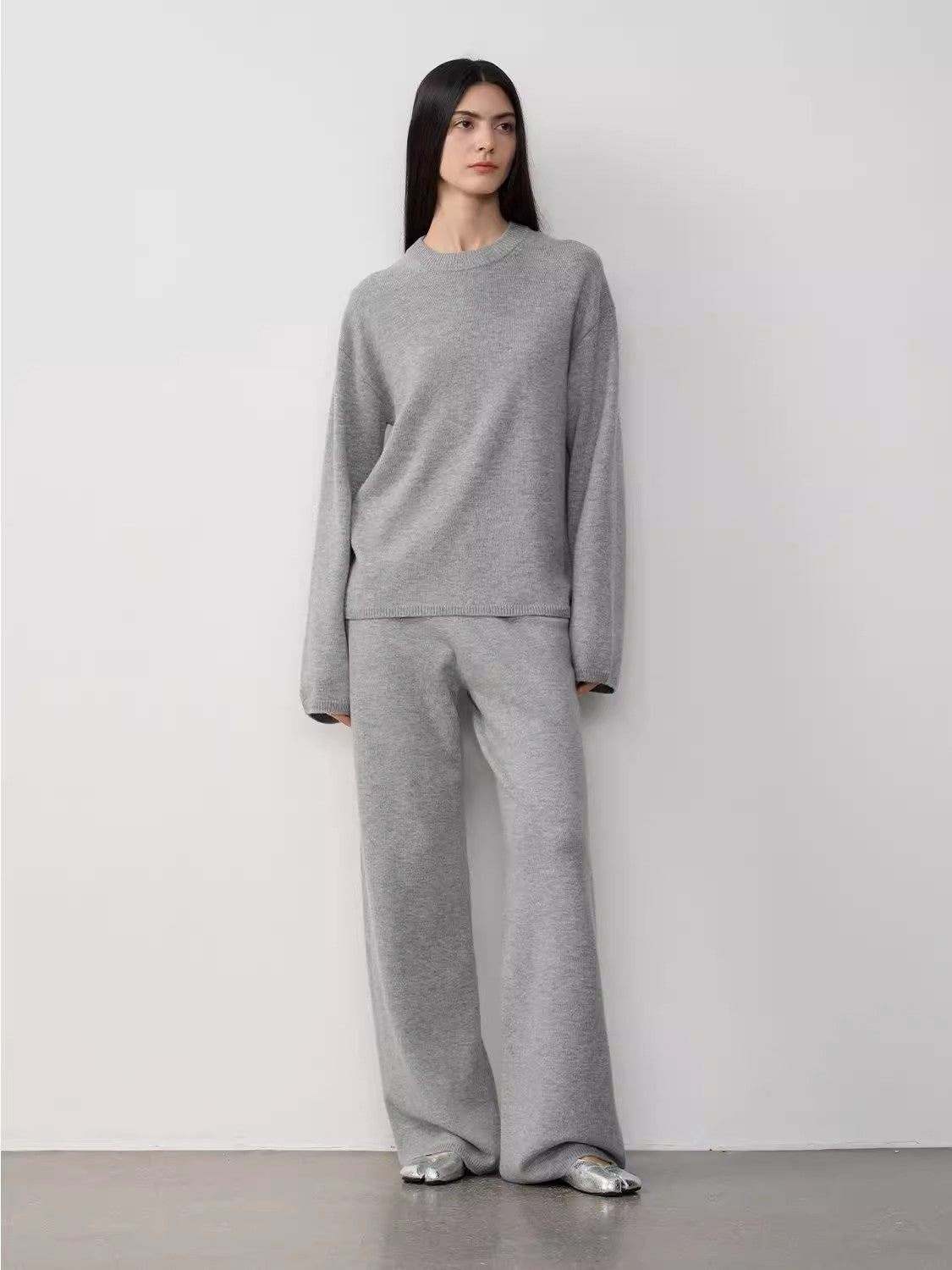 Fall Winter Merino Wool Knit Outfit