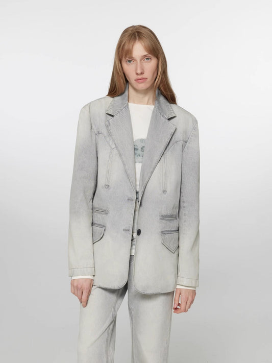 Fireladyfur Loose Fit Denim Jacket“Discover Denim”