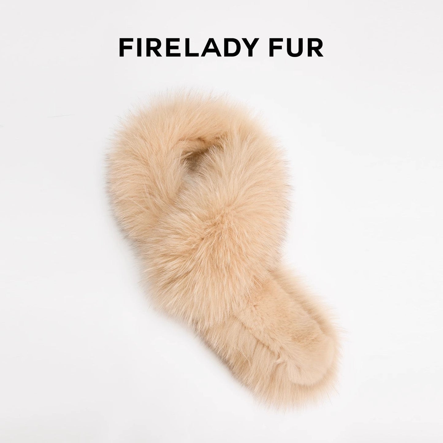 Fox Fur Double-Sided Fur Scarf