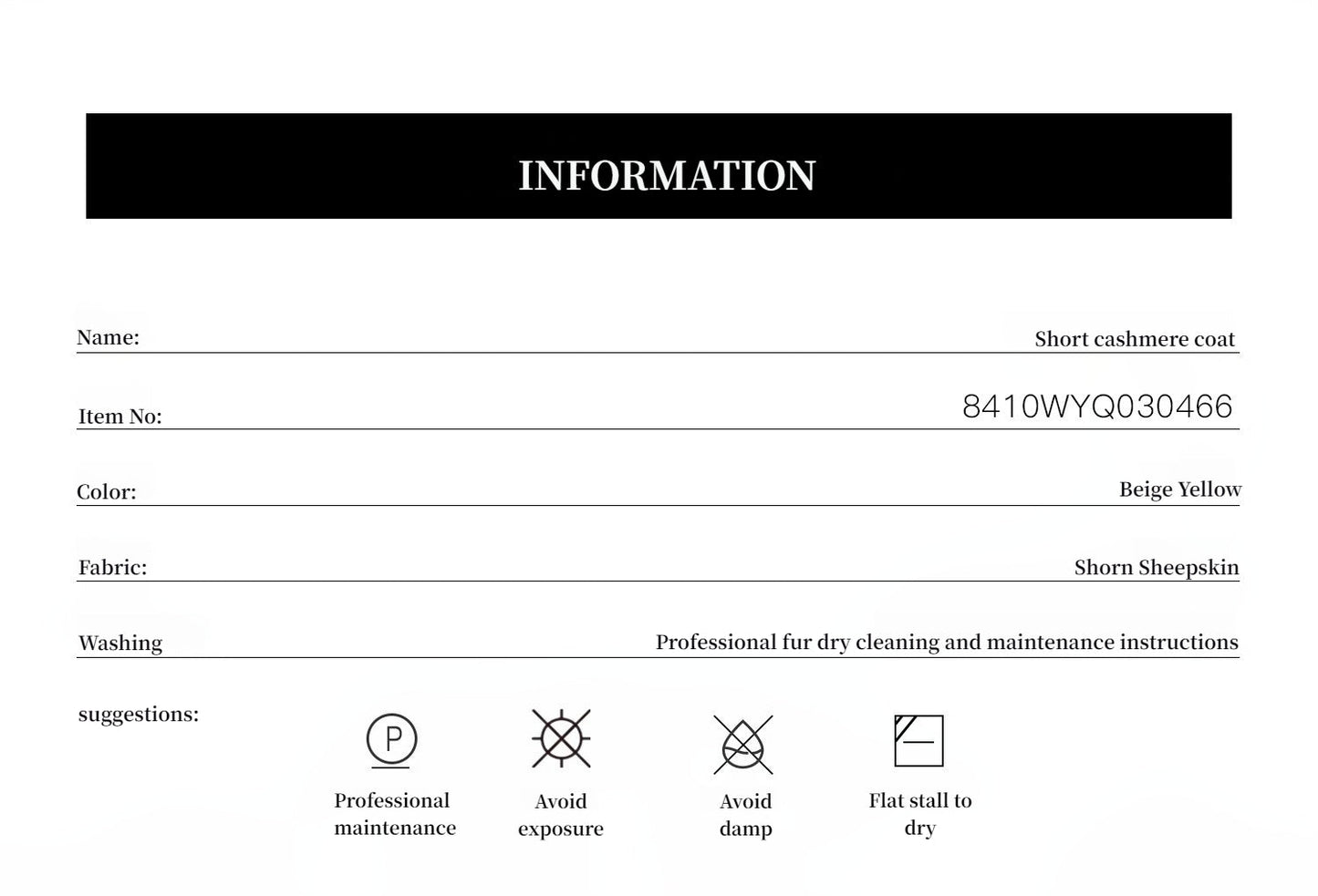 Fireladyfur Women's Faux Leather Shearling Jacket - Wool Suede Navy Collar Coat