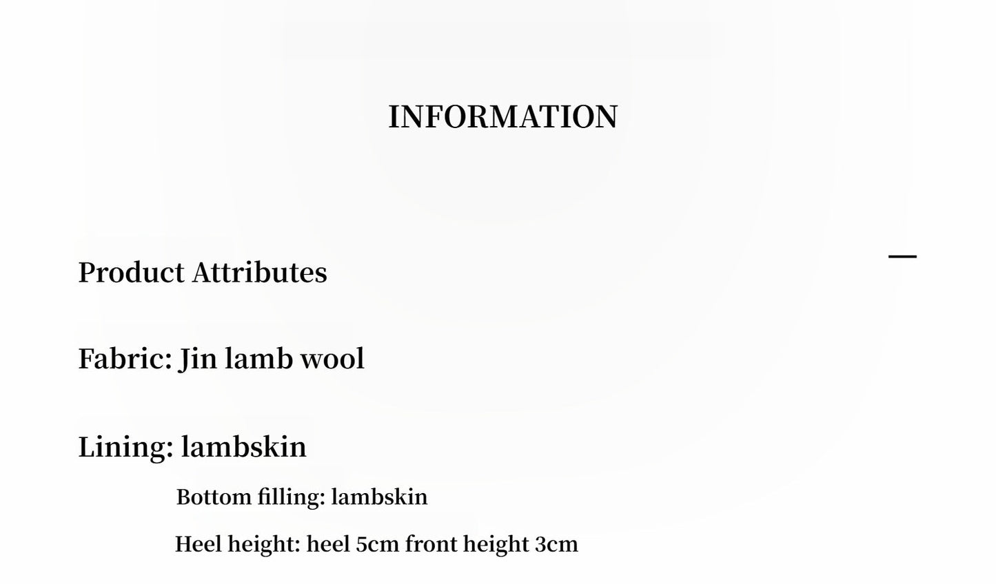 Casual and Stylish Design With Wool, Slip-On Thick-Soled S