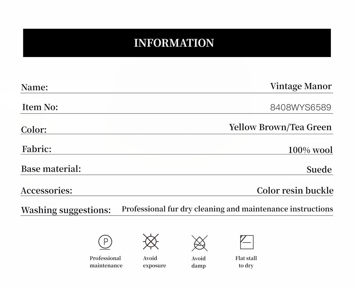 Women's Reversible Sheepskin-Look Jacket With Wool & Suede“Vintage Manor”