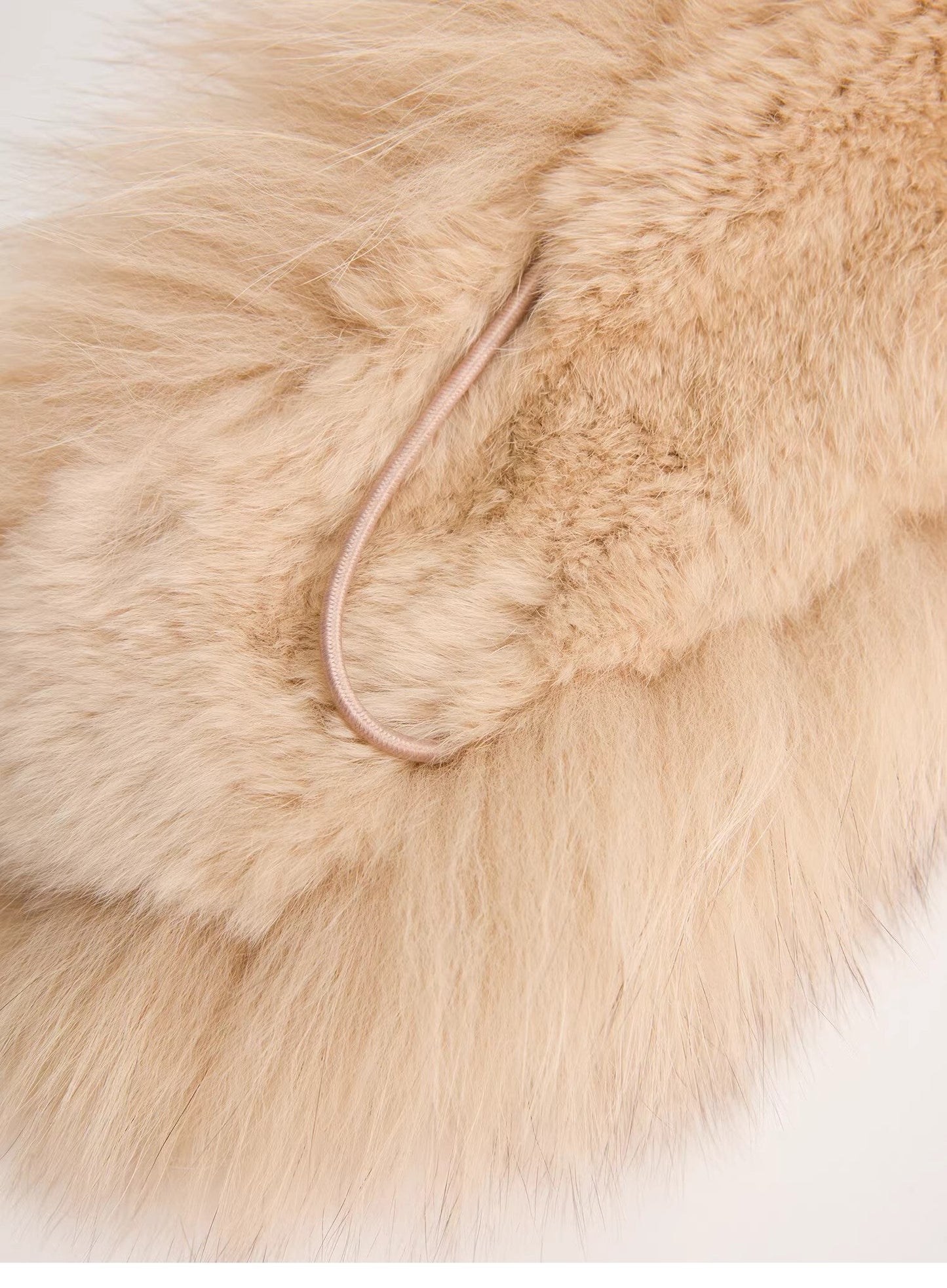 Fox Fur Double-Sided Fur Scarf