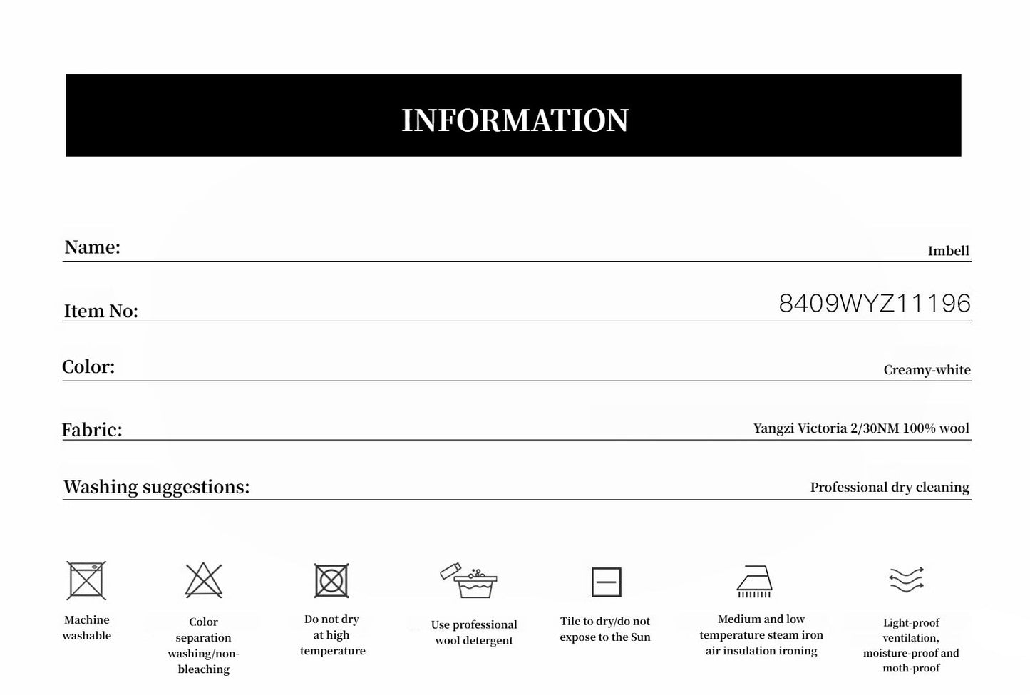 “Imbell"Imported Yangtze 30NM Contrast Stitch Wool Knit Skin-Friendly Short Top