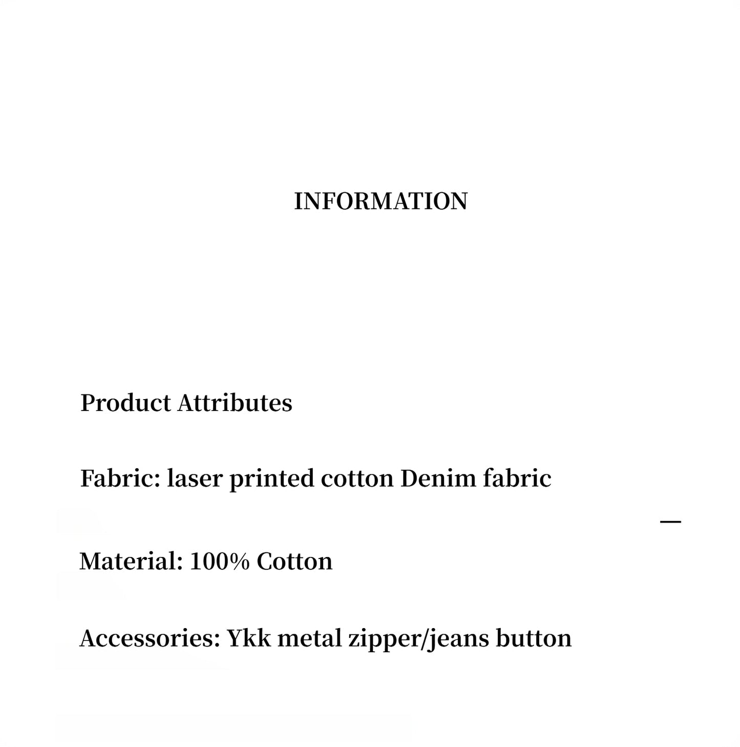 "Denim Shadow"retro Washed Printed Layered Casual Slimming Cotton Bootcut Jeans