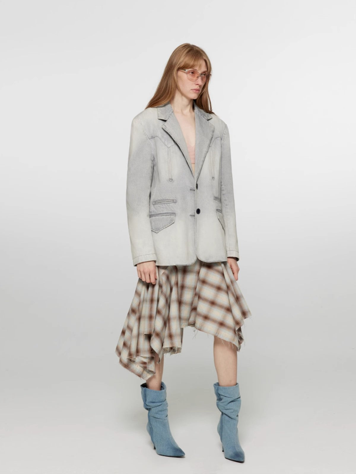 Fireladyfur Loose Fit Denim Jacket“Discover Denim”