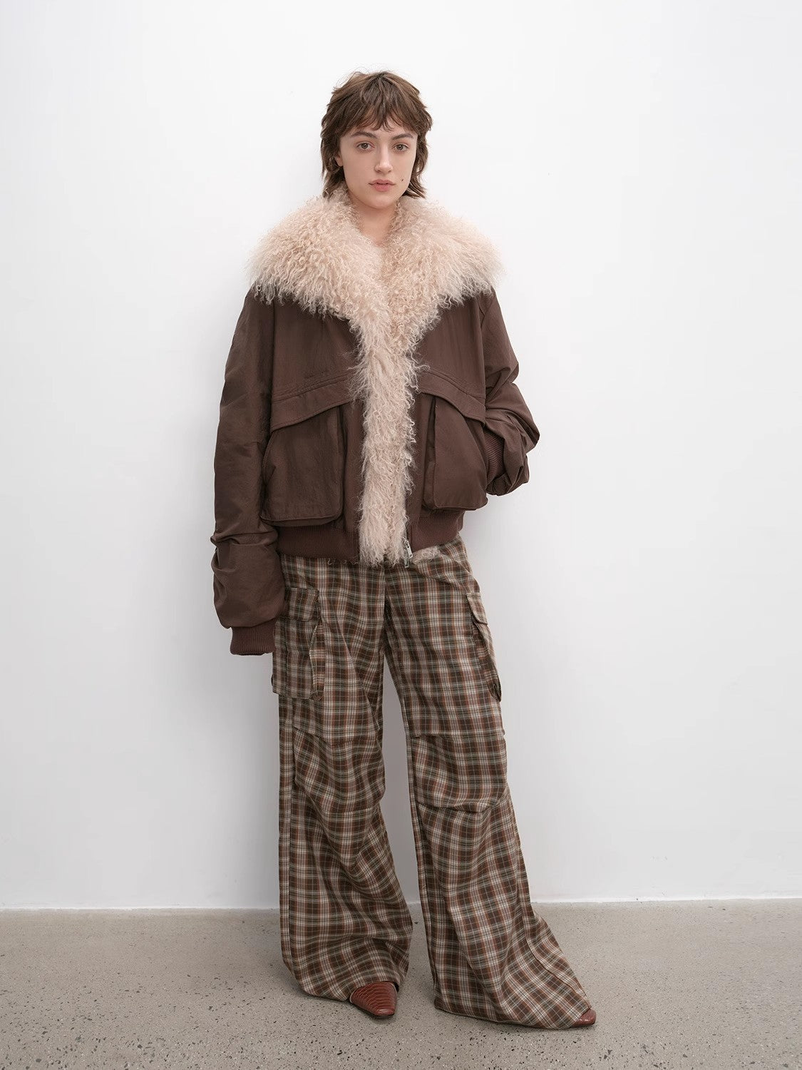 Fireladyfur Women's Waterproof & Warm Down Jacket With a Detachable Silhouette"Winter Is Coming"