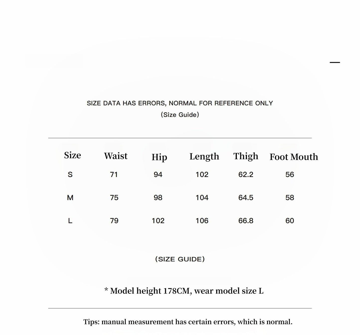 Vintage Style Curved Split Design Wide-Leg Micro-Lapel Mid-Low Waist Denim Pants