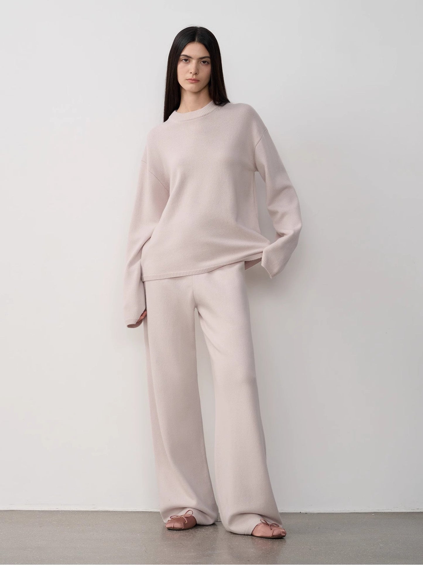 Fall Winter Merino Wool Knit Outfit