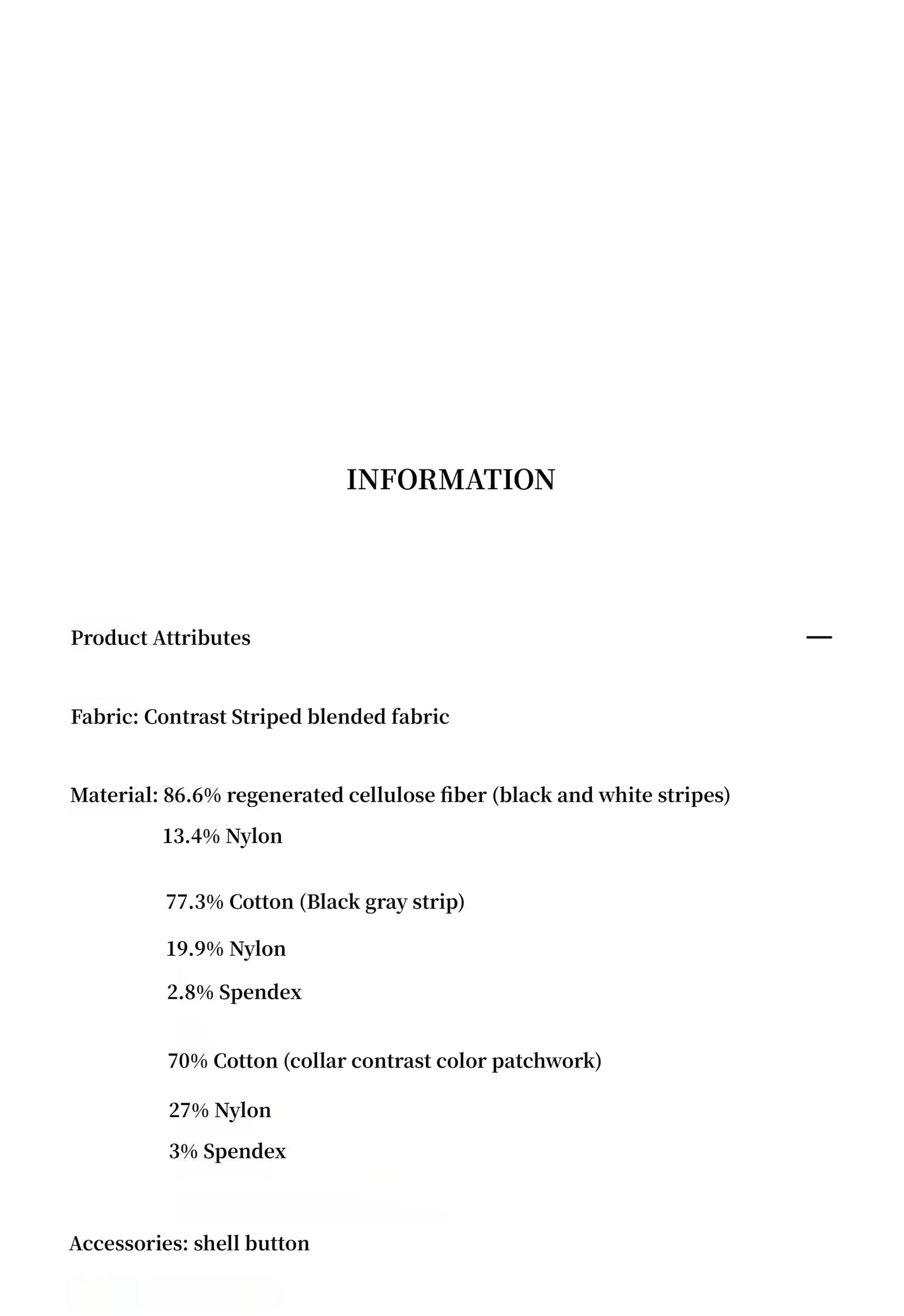 Lapel Contrast Classic Striped Shirt