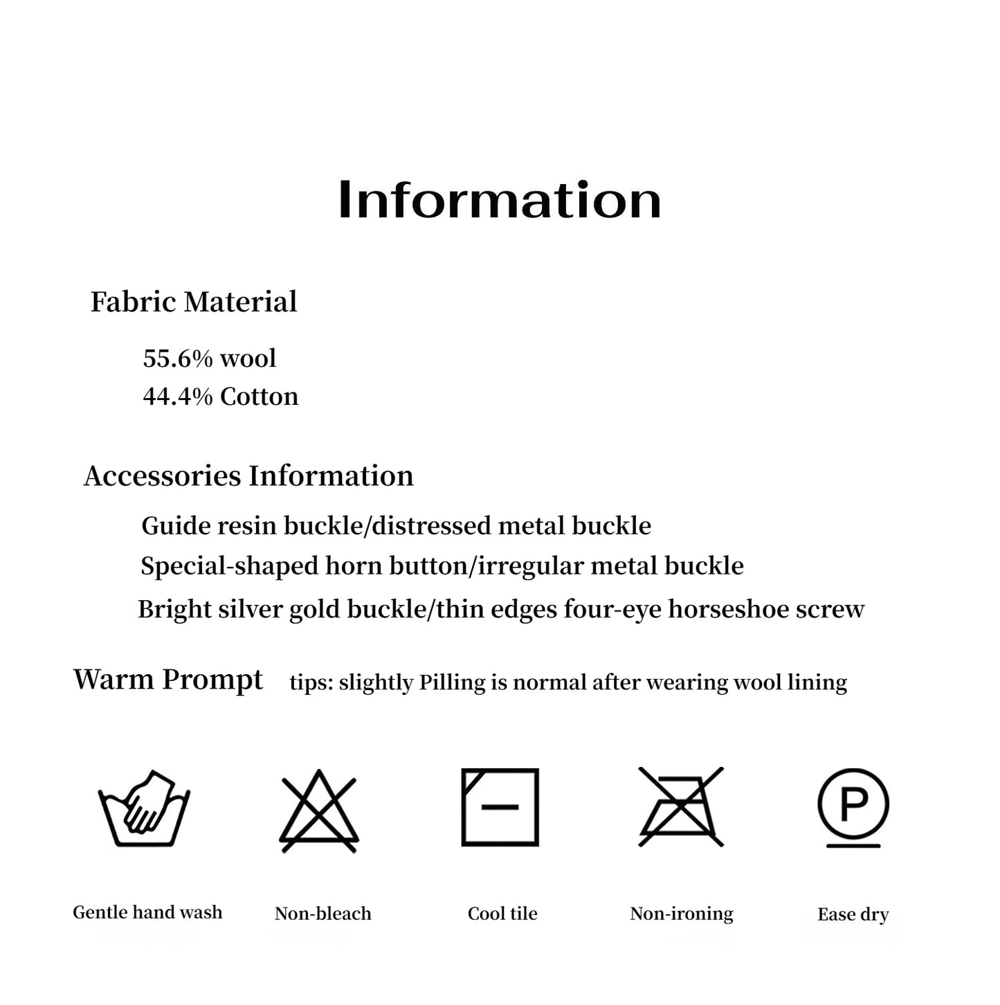 "Hokkaido Weaving Love" Wool Blend Crew Neck Cardigan Top