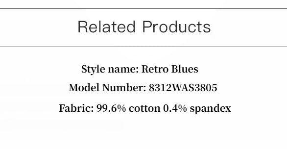 "Retro Blues" Fashionable High Waist Pleated Design Washed Casual Wide Leg Jeans for Women