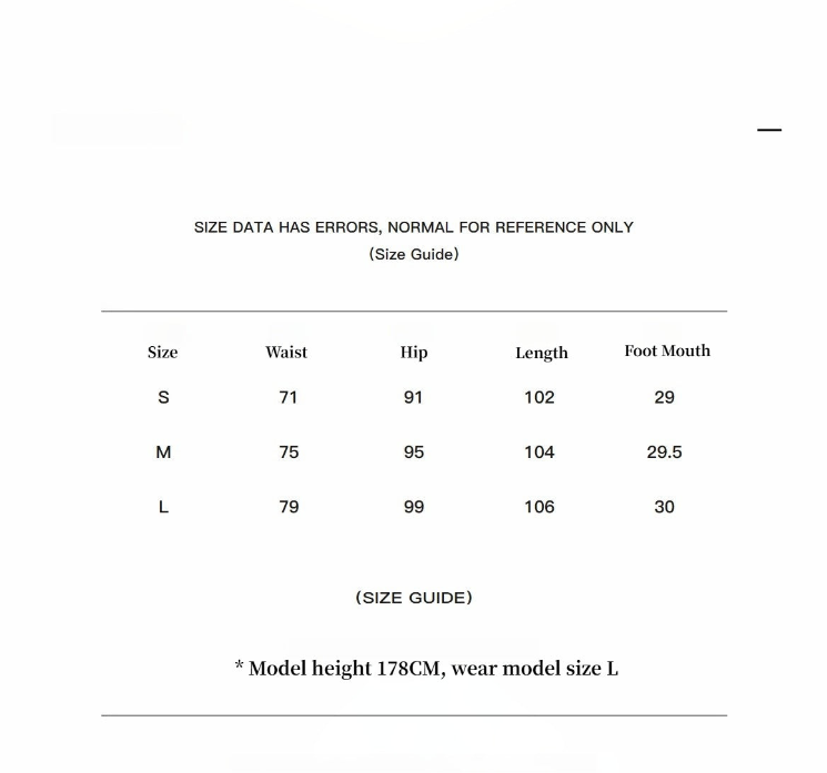 Vintage Heavy Wash Distressed Marble Pattern V-Shaped Segmented Slimming Textured Straight-Leg Denim Trousers