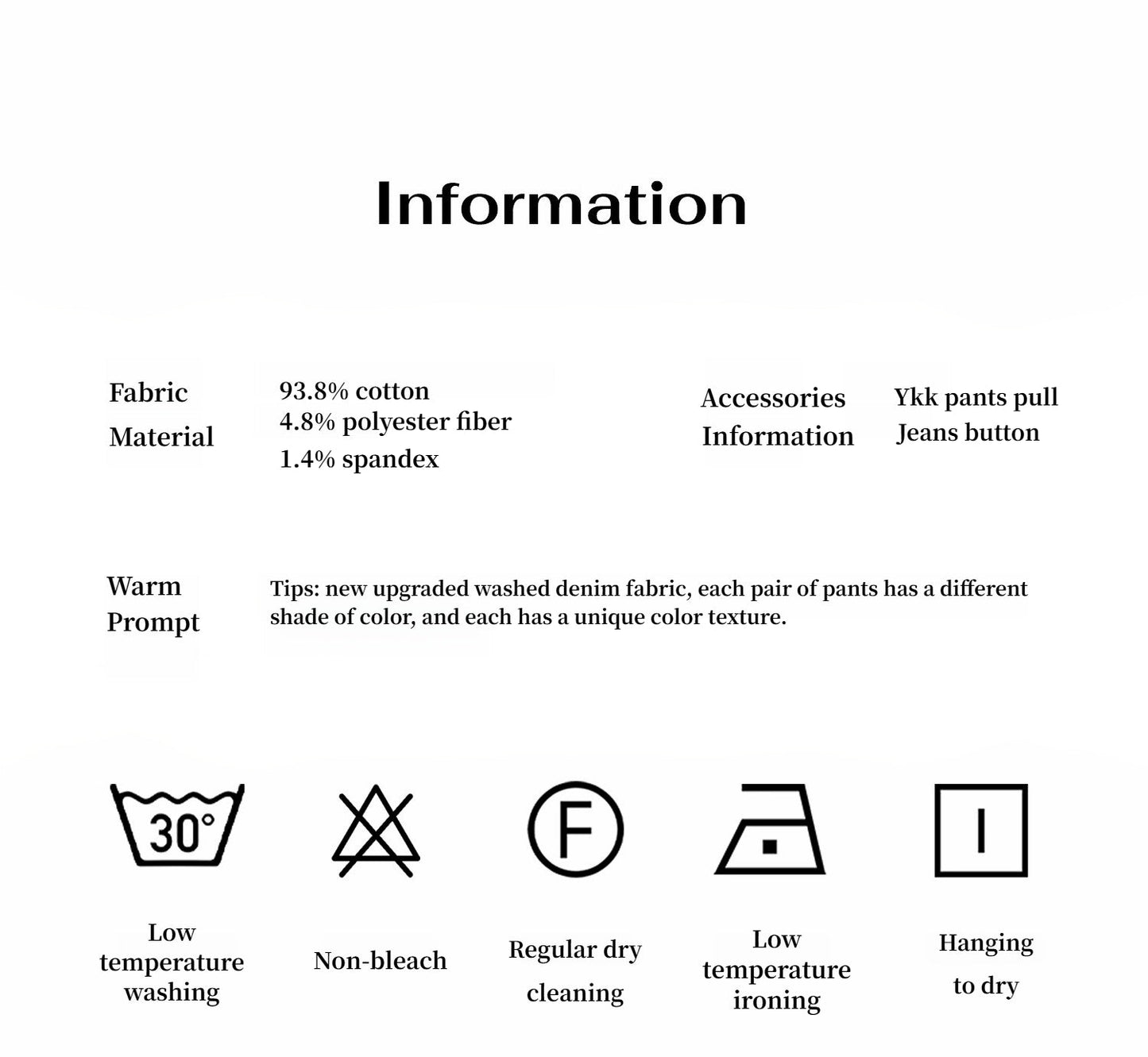 Vintage Handmade Lycra Stretch Jeans Wide Leg Loose Trousers