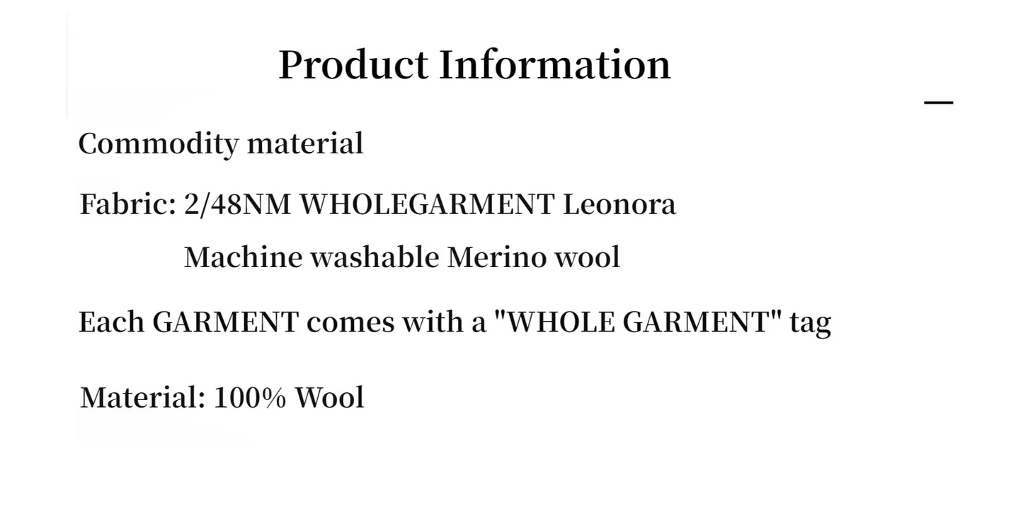 "Urban One" Wool Hooded Knit Outfit