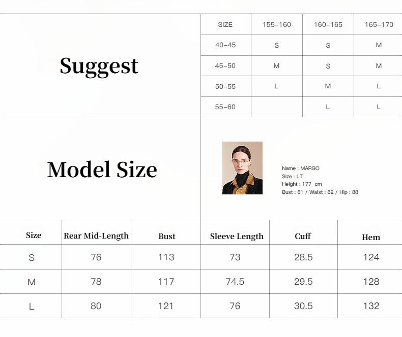 Australian Imported Wool Double-Breasted High-End Woolen Coat for Small Women