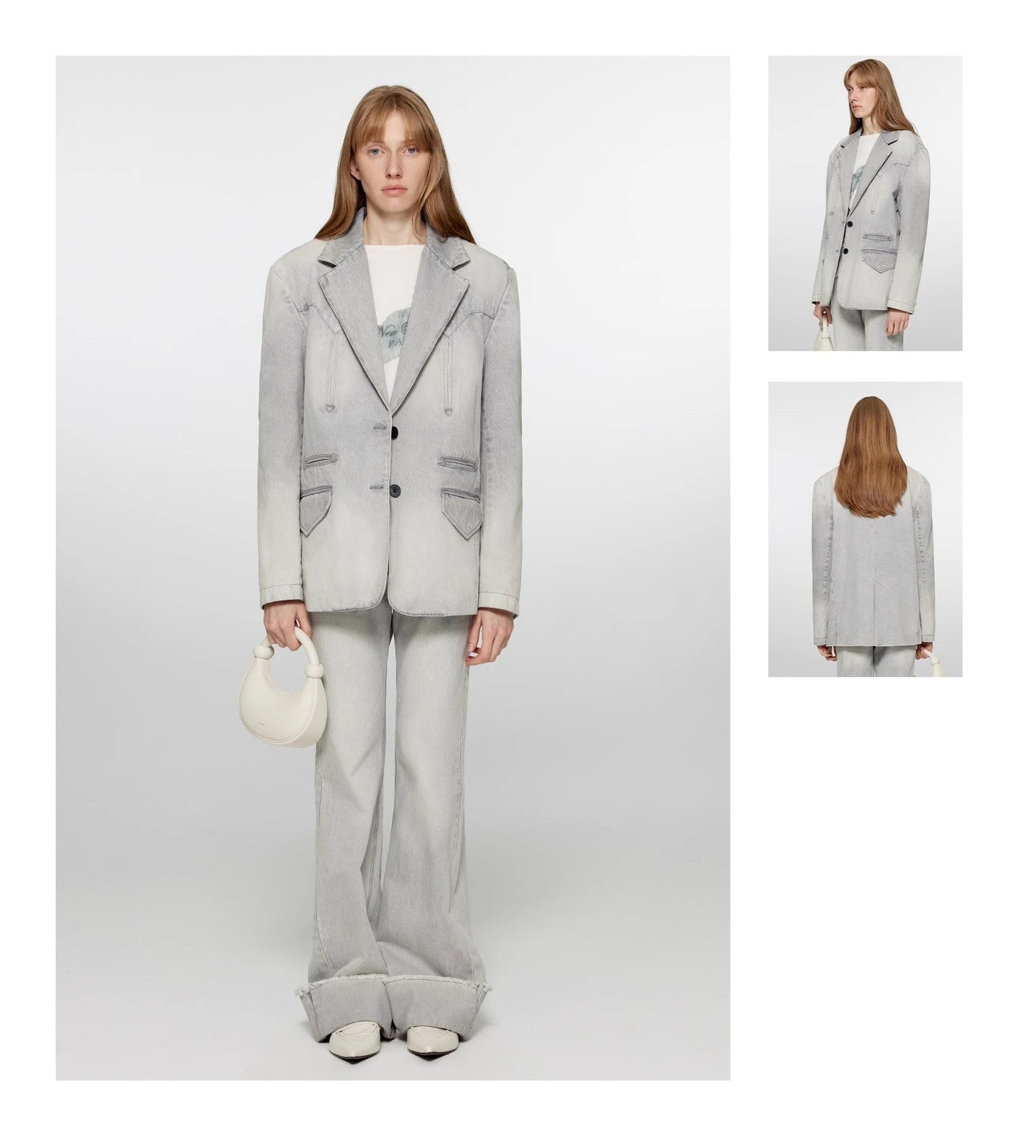 Fireladyfur Loose Fit Denim Jacket“Discover Denim”