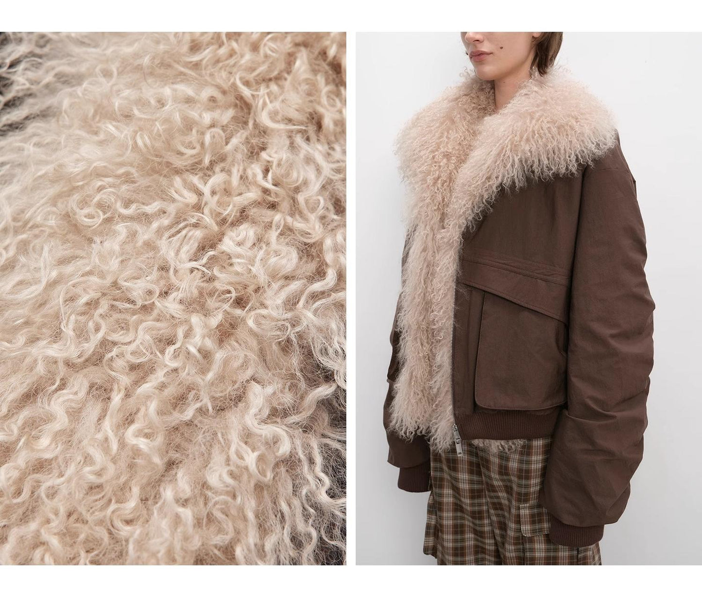 Fireladyfur Women's Waterproof & Warm Down Jacket With a Detachable Silhouette"Winter Is Coming"