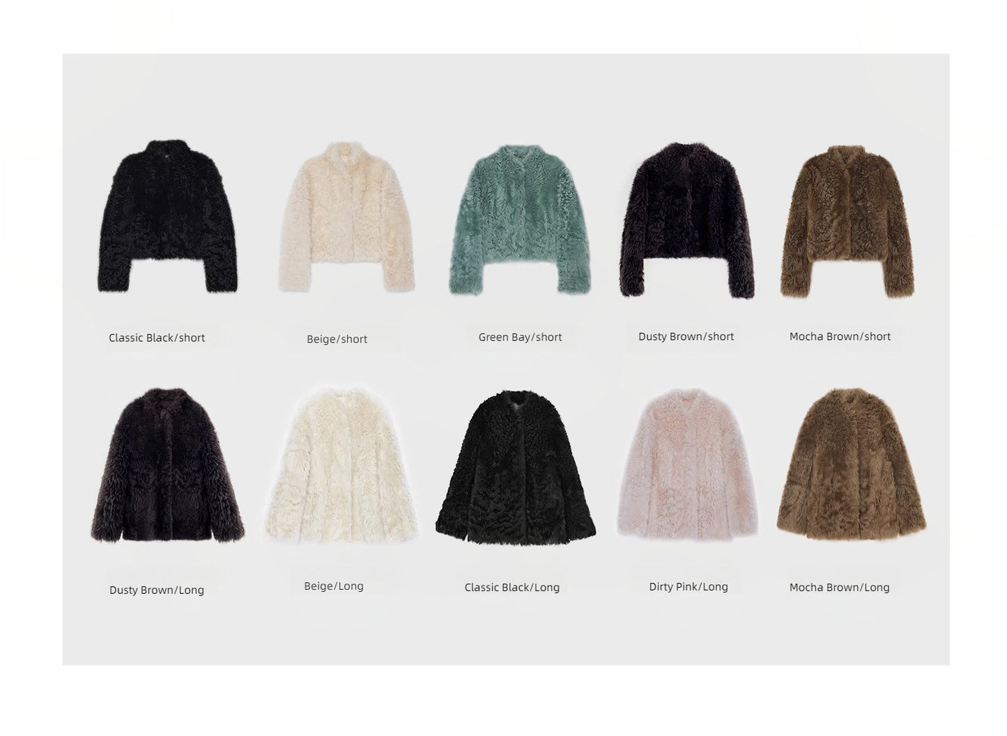 Morning Mist Fairy Tuscan Sheepskin Coat