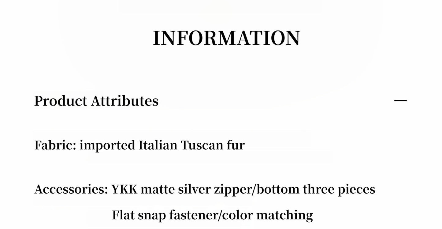 Fireladyfur Women's Shearling Coat - Motorcycle Style Tuscan Wool Short Jacket