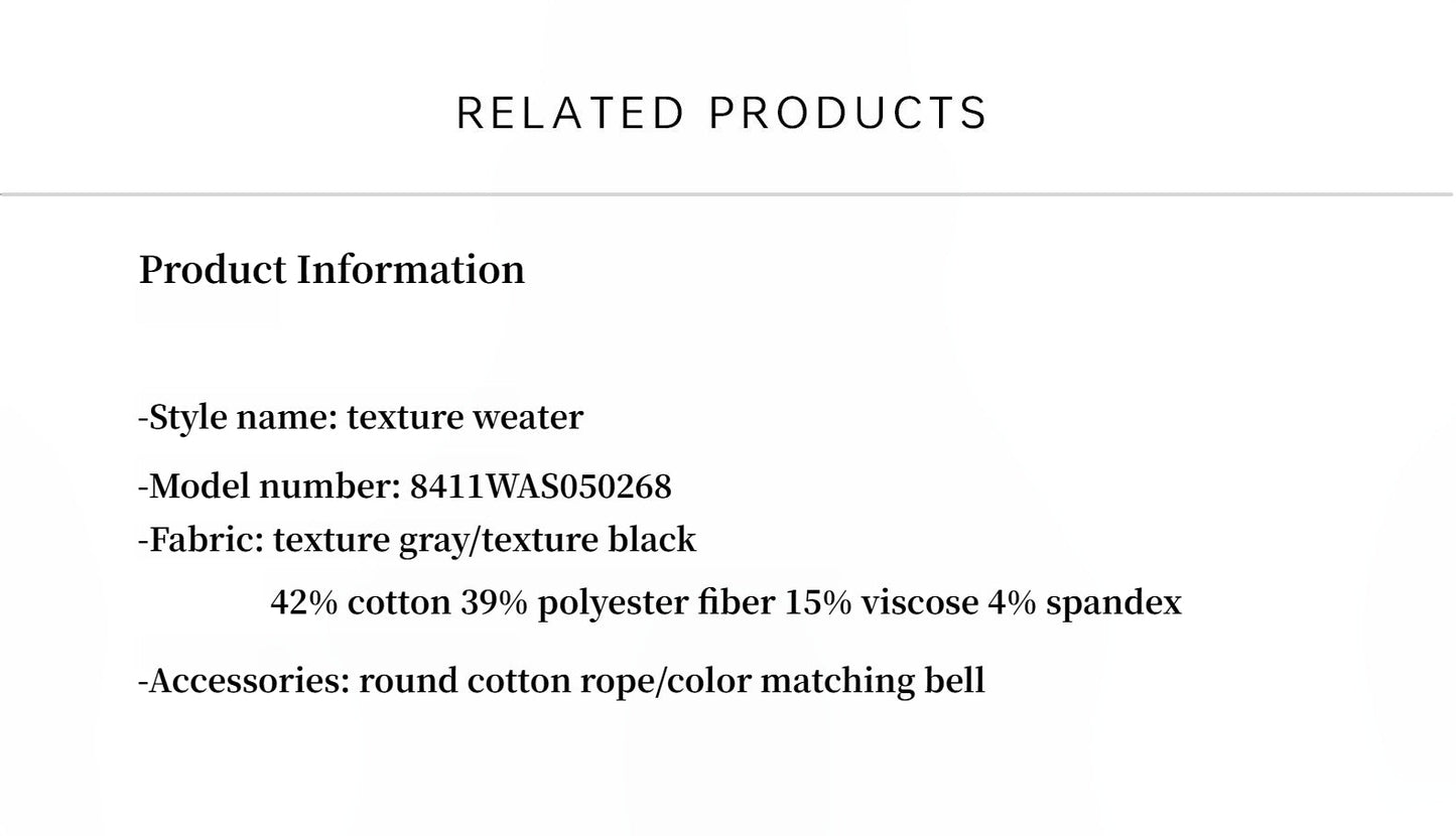 "Casual Life" Textured Cotton Loose Straight Hooded Short Sweatshirt