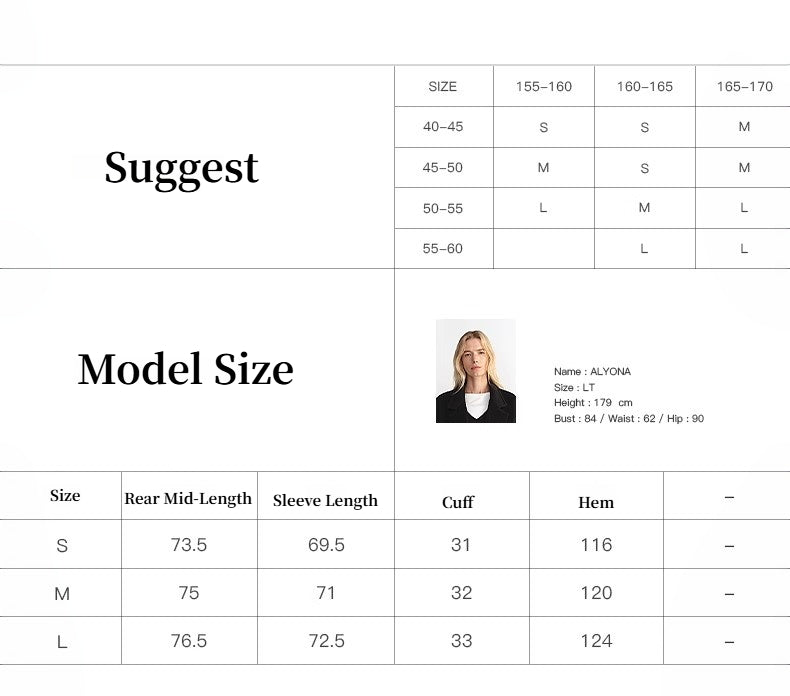 Women's Cashmere Wool Short Coat With Bat Sleeves"Fleeting Memories"