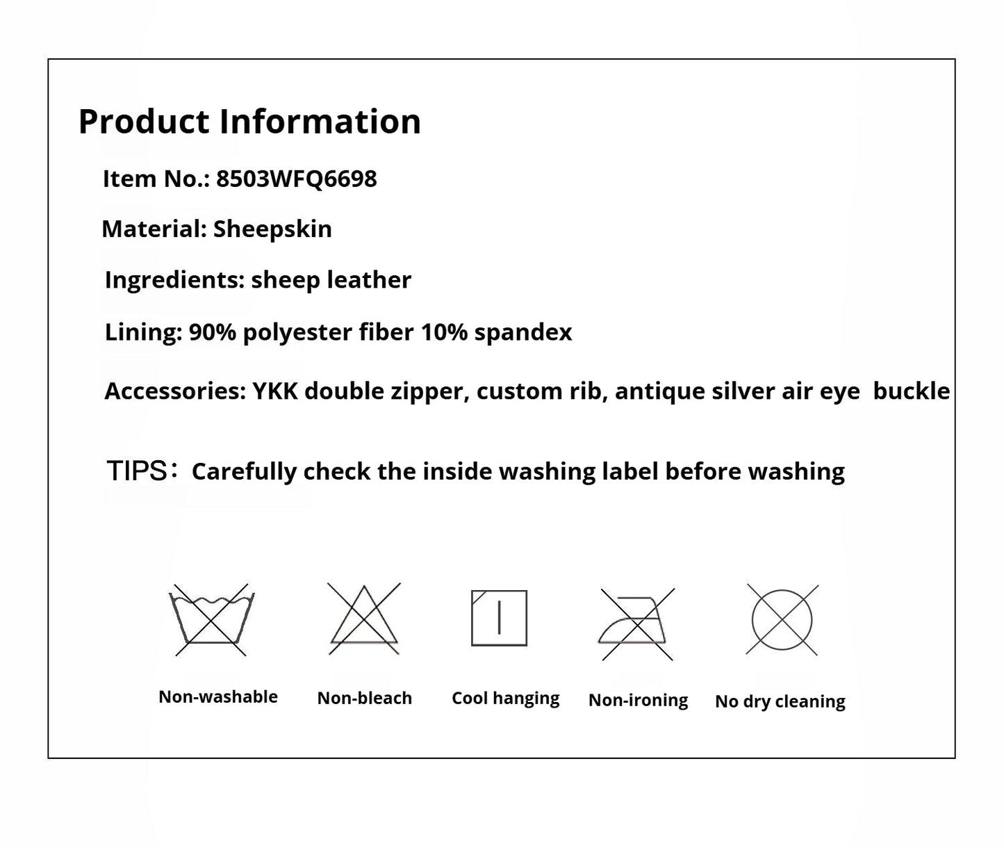 Casual Stand-Up Collar Jacket-Style Fluffy Sheep Curly Hair Fashionable Short  Bomber Coat"Curly Story"
