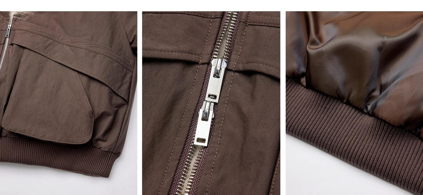 Fireladyfur Women's Waterproof & Warm Down Jacket With a Detachable Silhouette"Winter Is Coming"