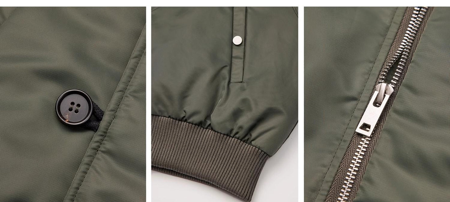 Fireladyfur Warm Short Style Jacket With a Large Fur Hood and Raccoon Fur"Cool and Sharp"