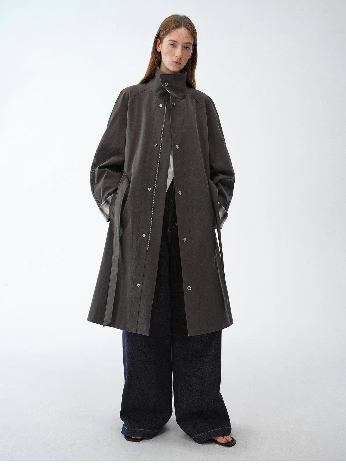 Vintage Handmade Lycra Stretch Jeans Wide Leg Loose Trousers