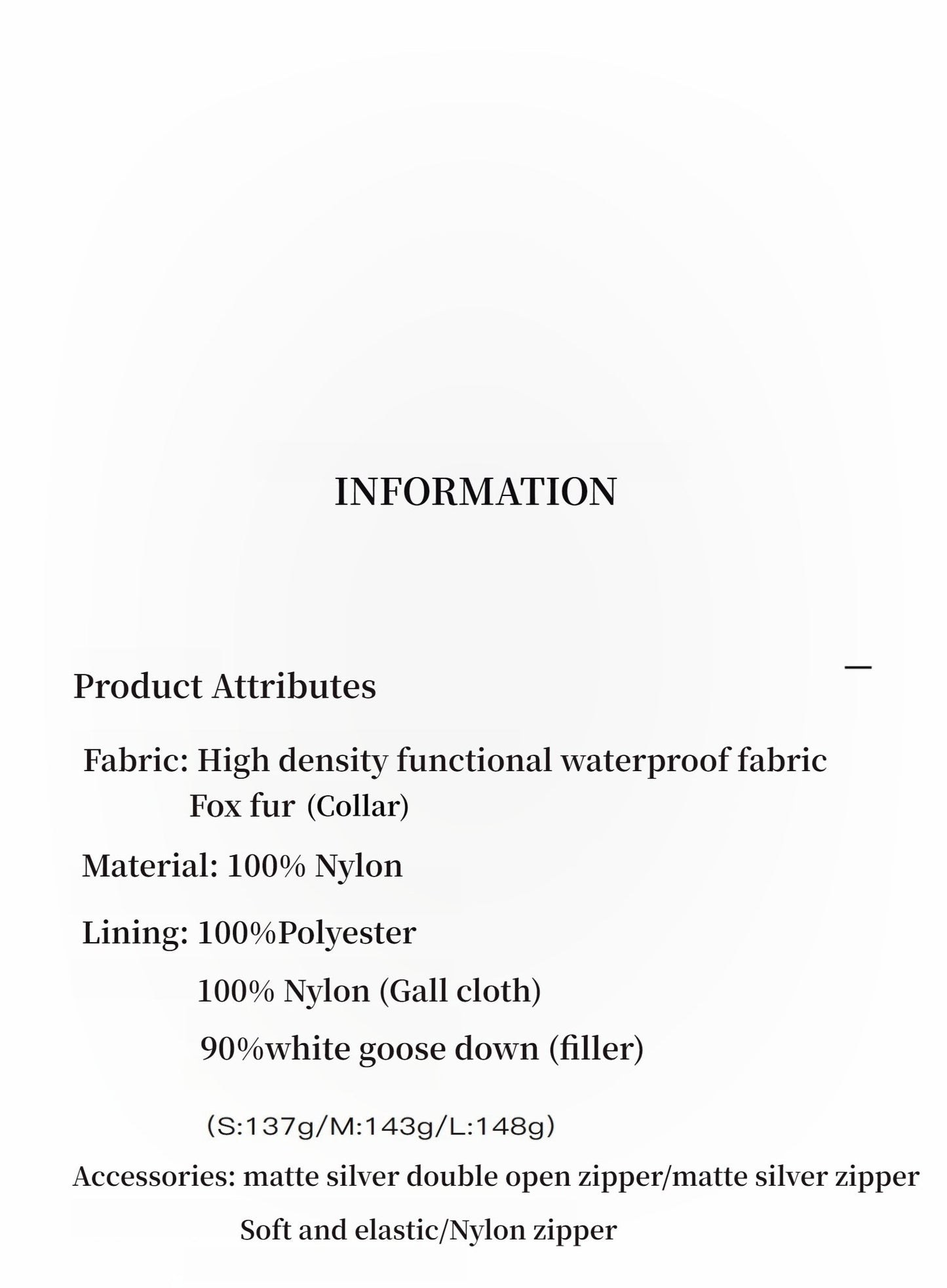 Fireladyfur Women's Warm Winter Down Jacket With a Fluffy Fox Fur Collar“Travel Notes”