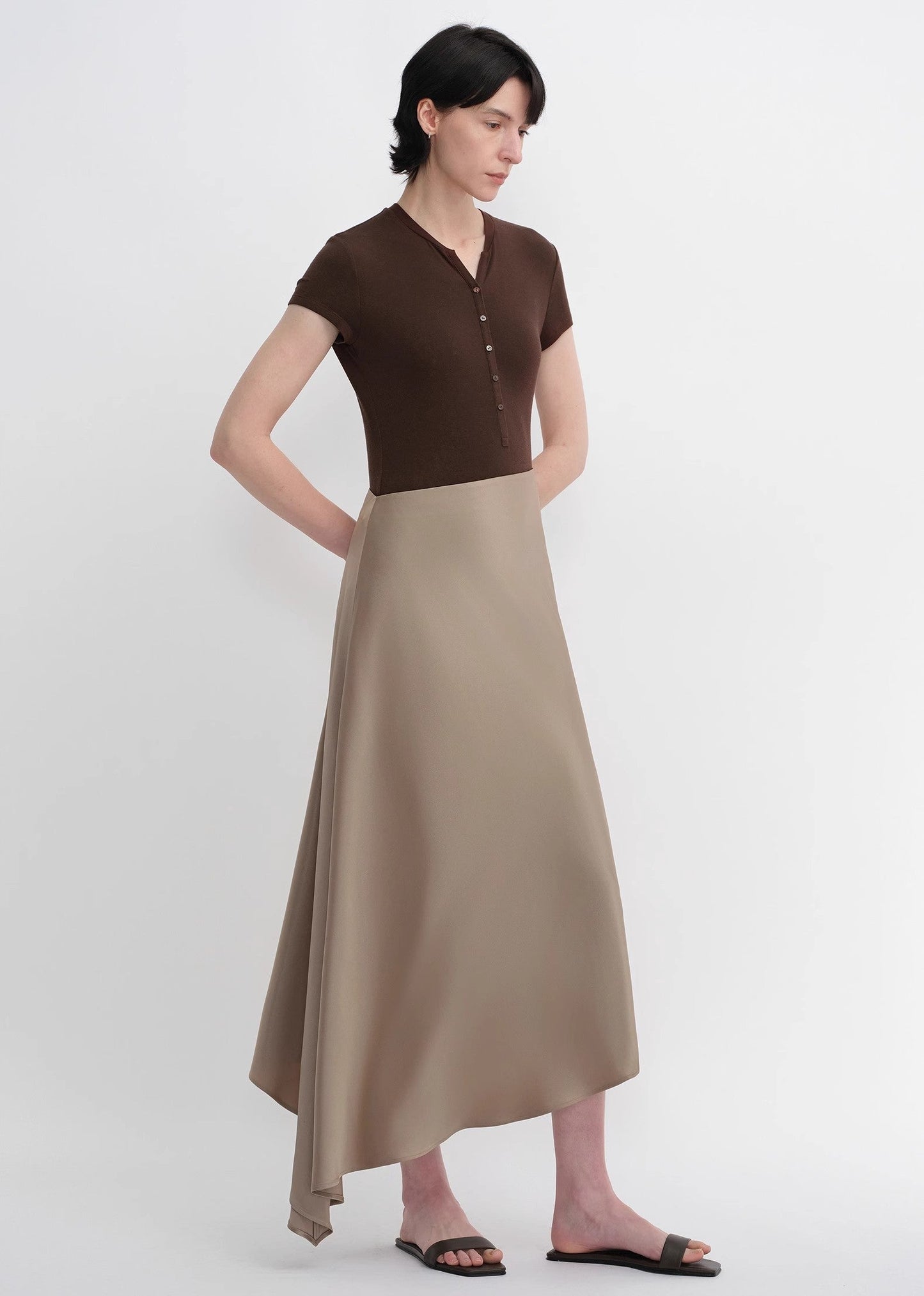 Women's Acetate Fishtail Skirt