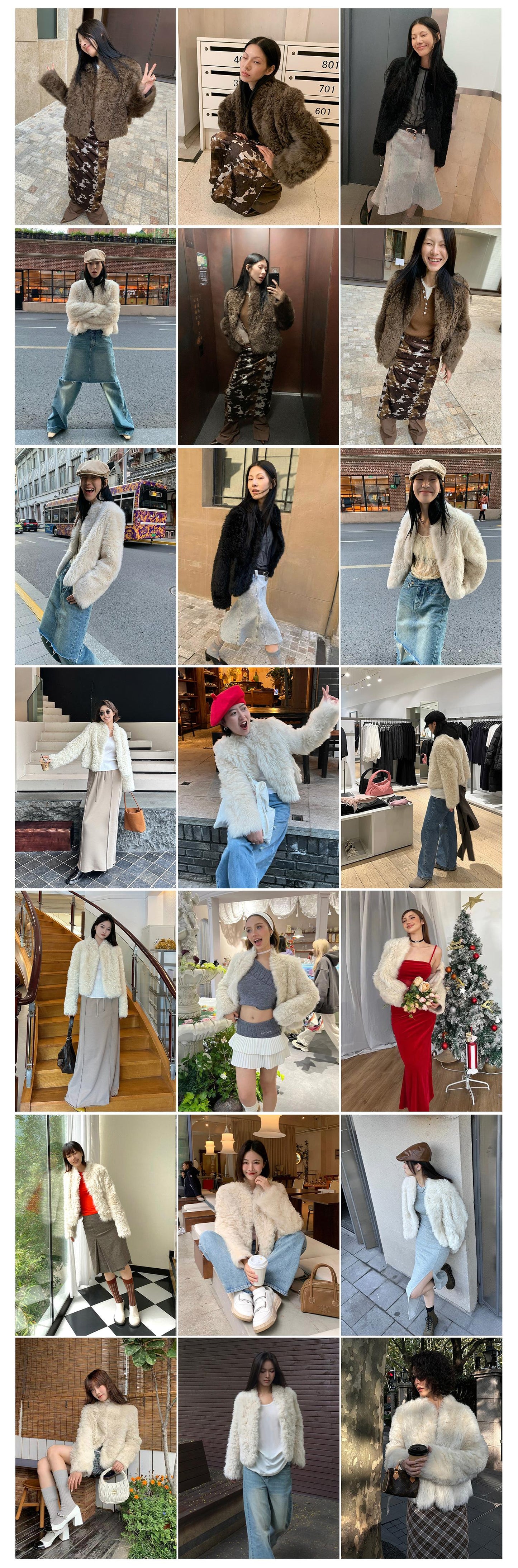 Morning Mist Fairy Tuscan Sheepskin Coat