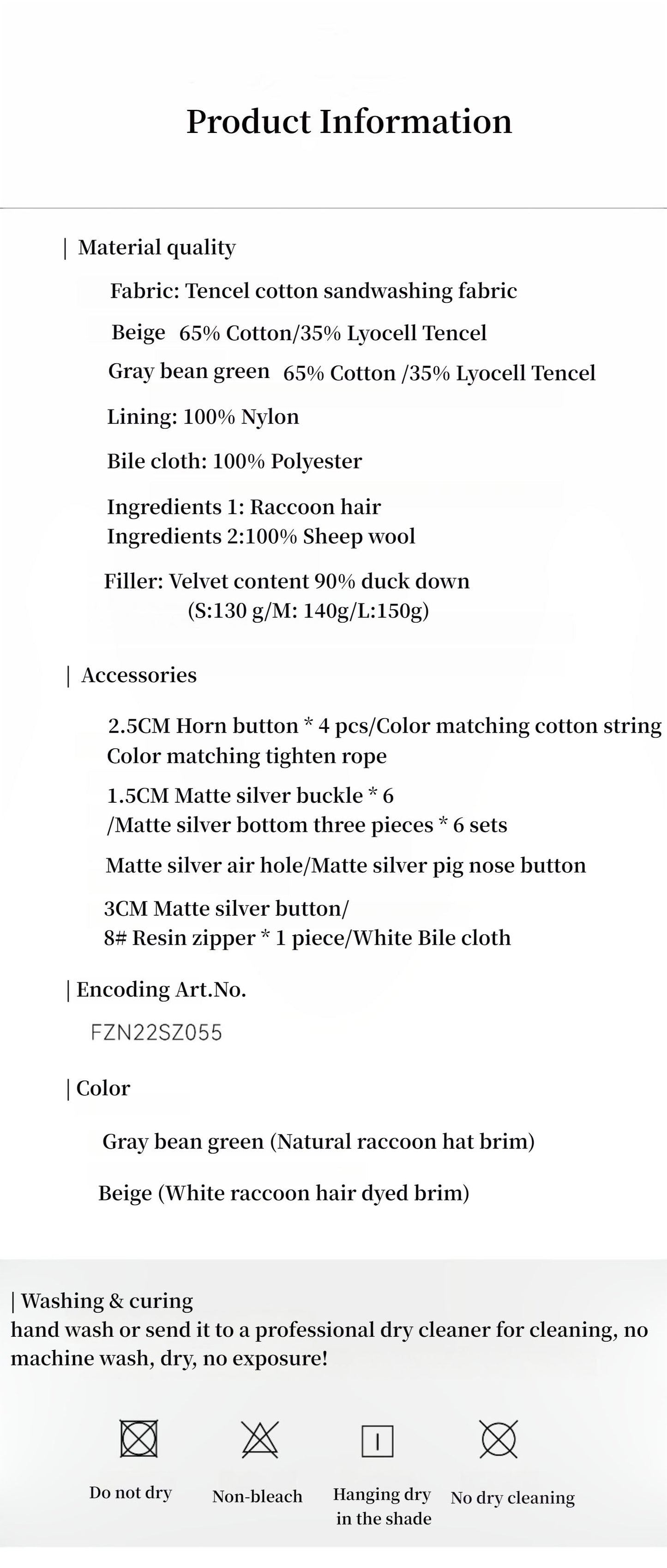 Winter Loose Long Hooded Parka