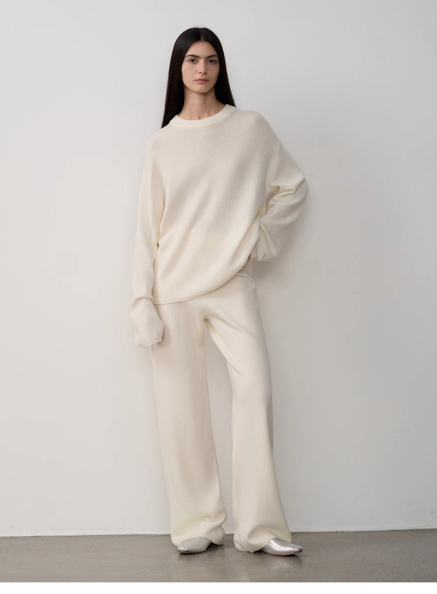 Fall Winter Merino Wool Knit Outfit