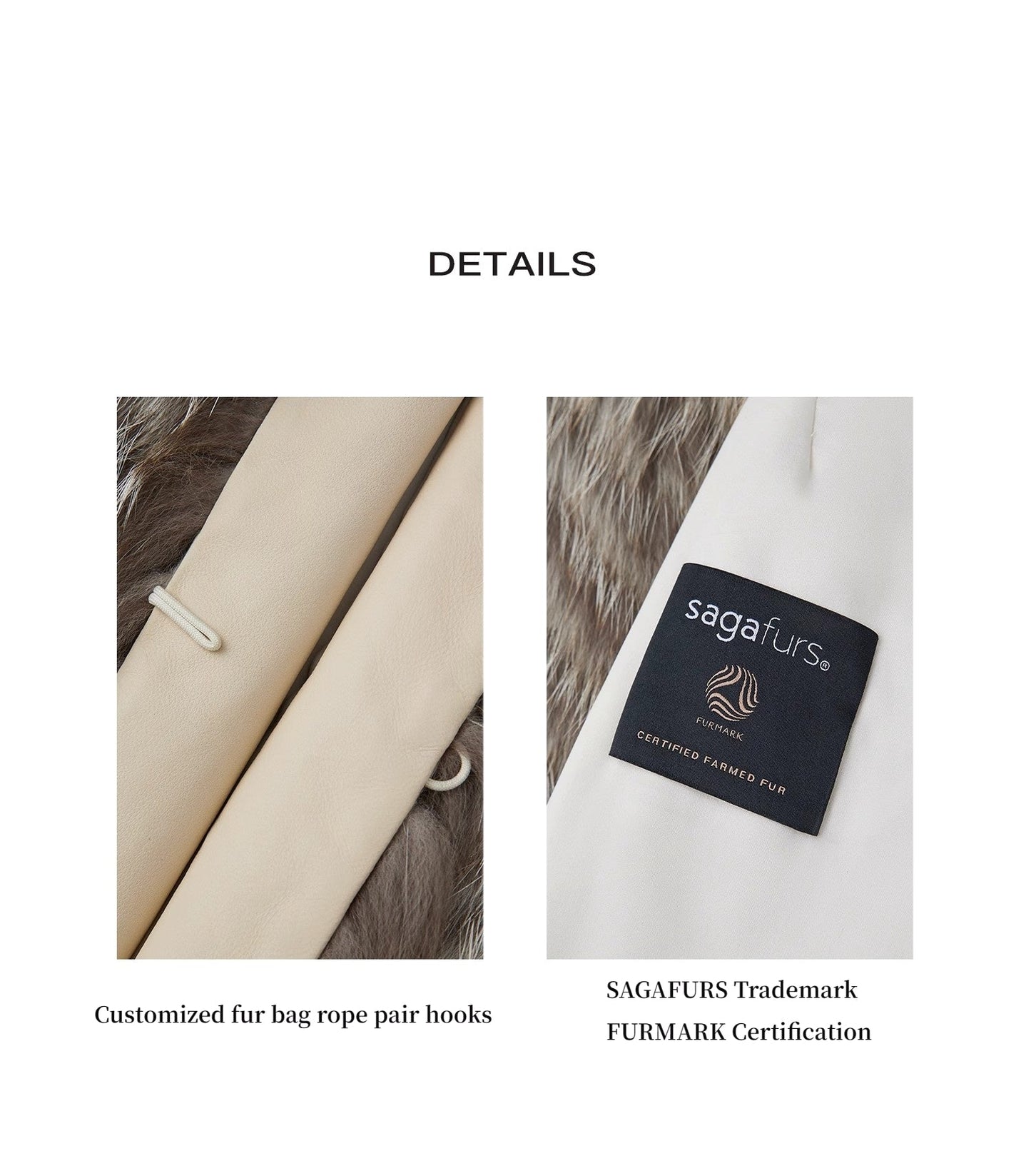 Yukino Dream Imported Colorful Fox Fur Coat From Finland