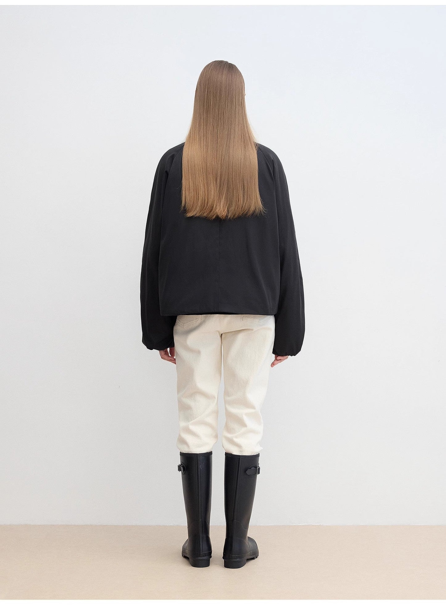 Fireladyfur Women's Detachable Contrasting Fox Fur Collar Down Jacket"Day and Night Rider"