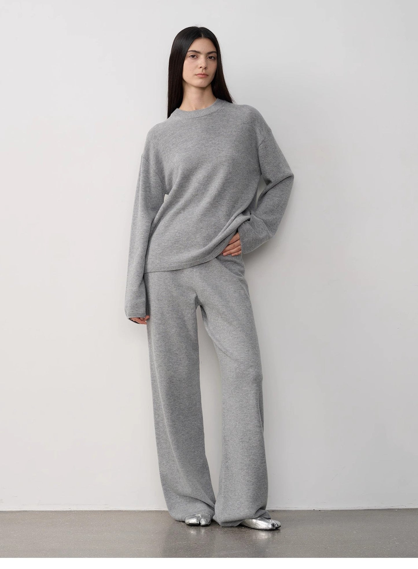 Fall Winter Merino Wool Knit Outfit