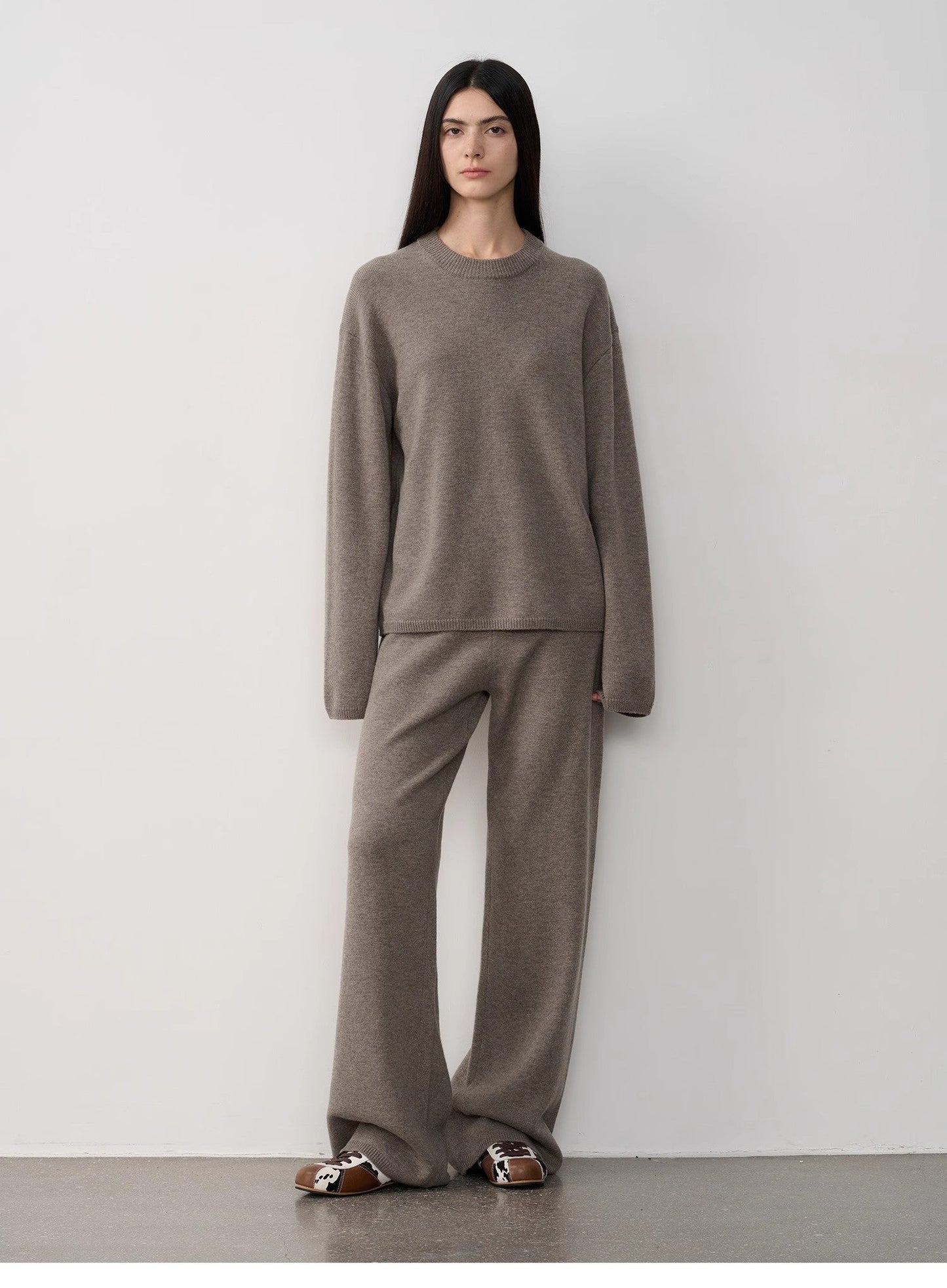 Fall Winter Merino Wool Knit Outfit