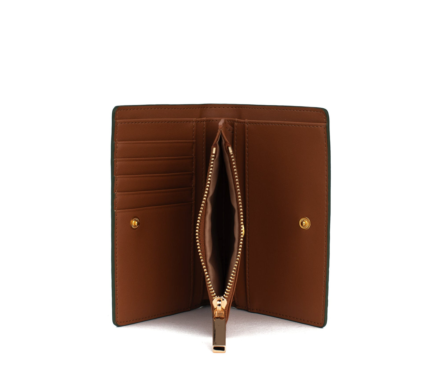 Madison - Green Vegan Leather Wallet