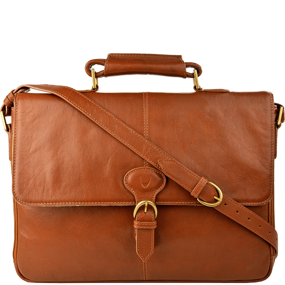 Parker Leather Medium Briefcase