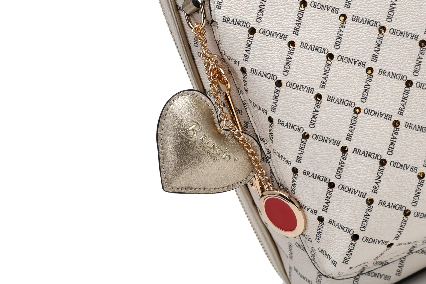 Ruby Work Crystal Stud Travel Backpack