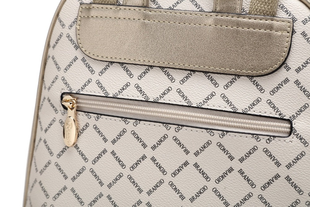 Ruby Work Crystal Stud Travel Backpack