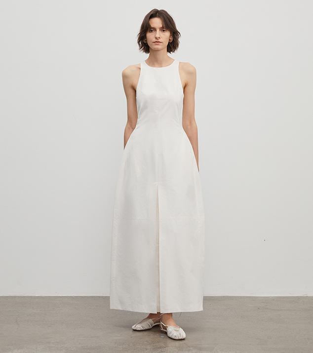 "Plain Poetry" Functional Style Sleeveless Dress Female French Style New Temperament Slim Hepburn Little Black Dress Lon