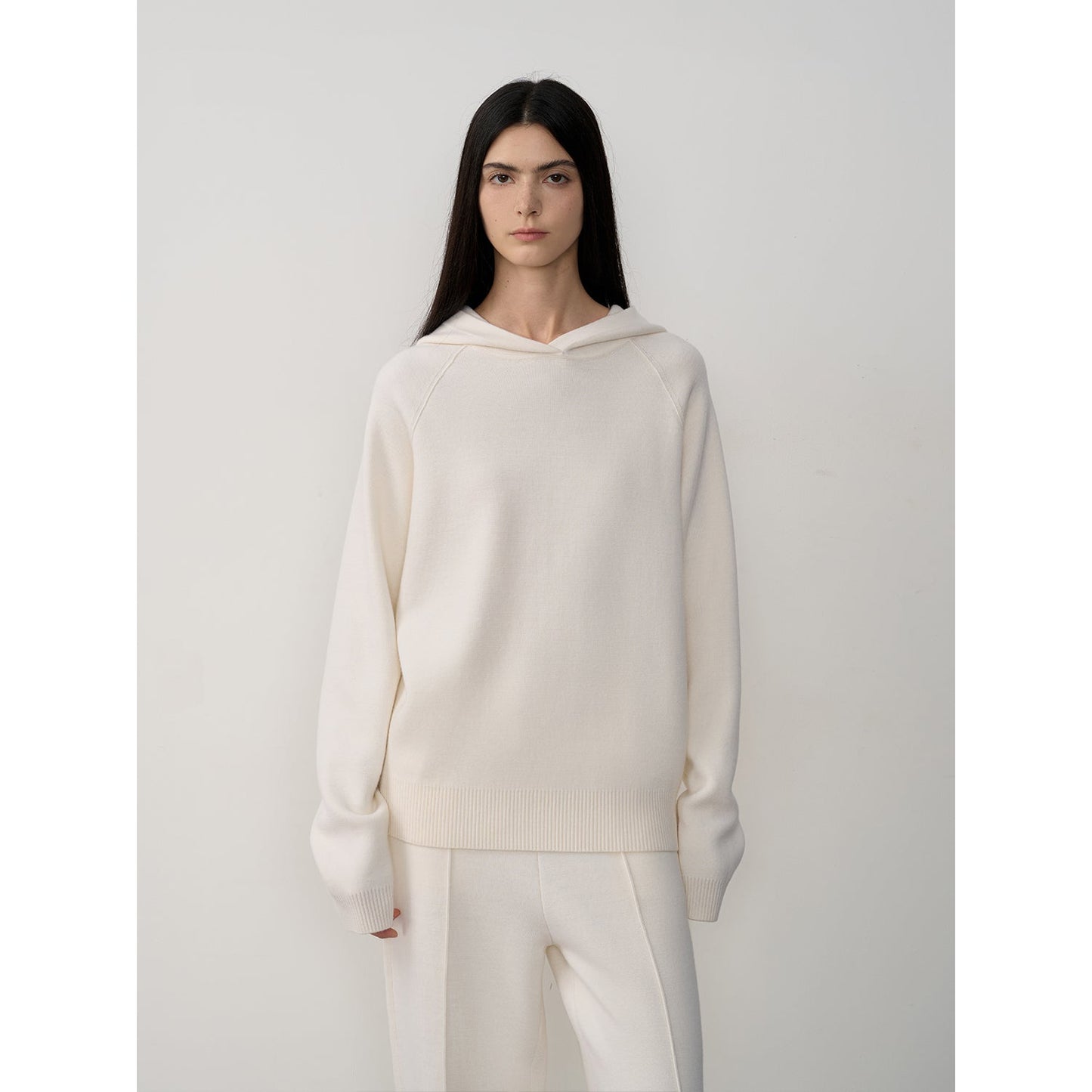 "Urban One" Wool Hooded Knit Outfit