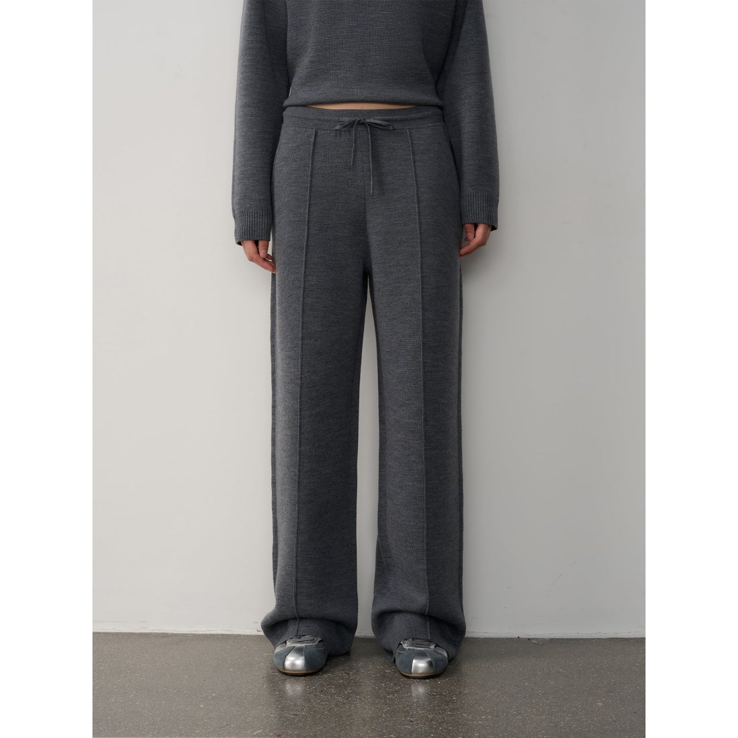 "Urban One" Wool Hooded Knit Outfit